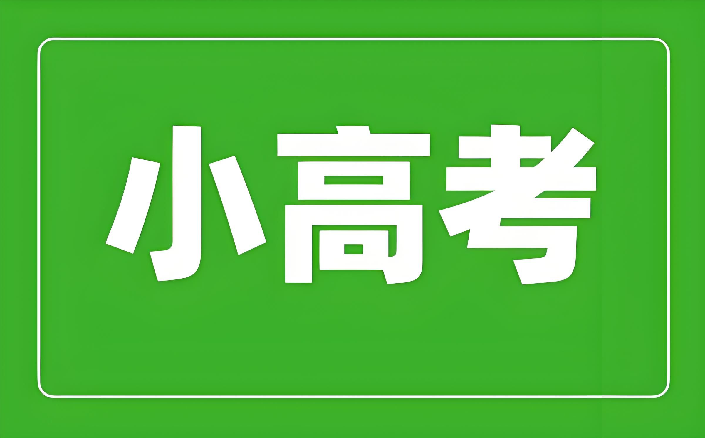 小高考是什么意思
